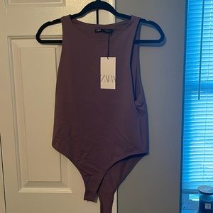 Zara Purple bodysuit